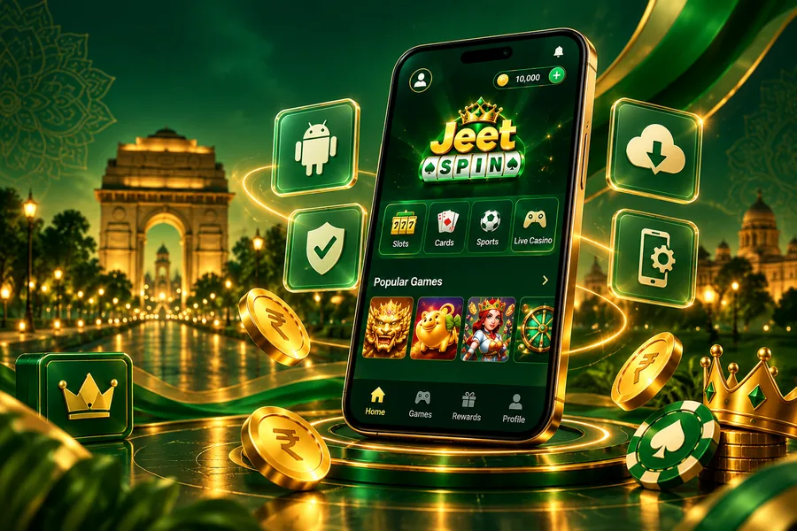 A green smartphone app information interface